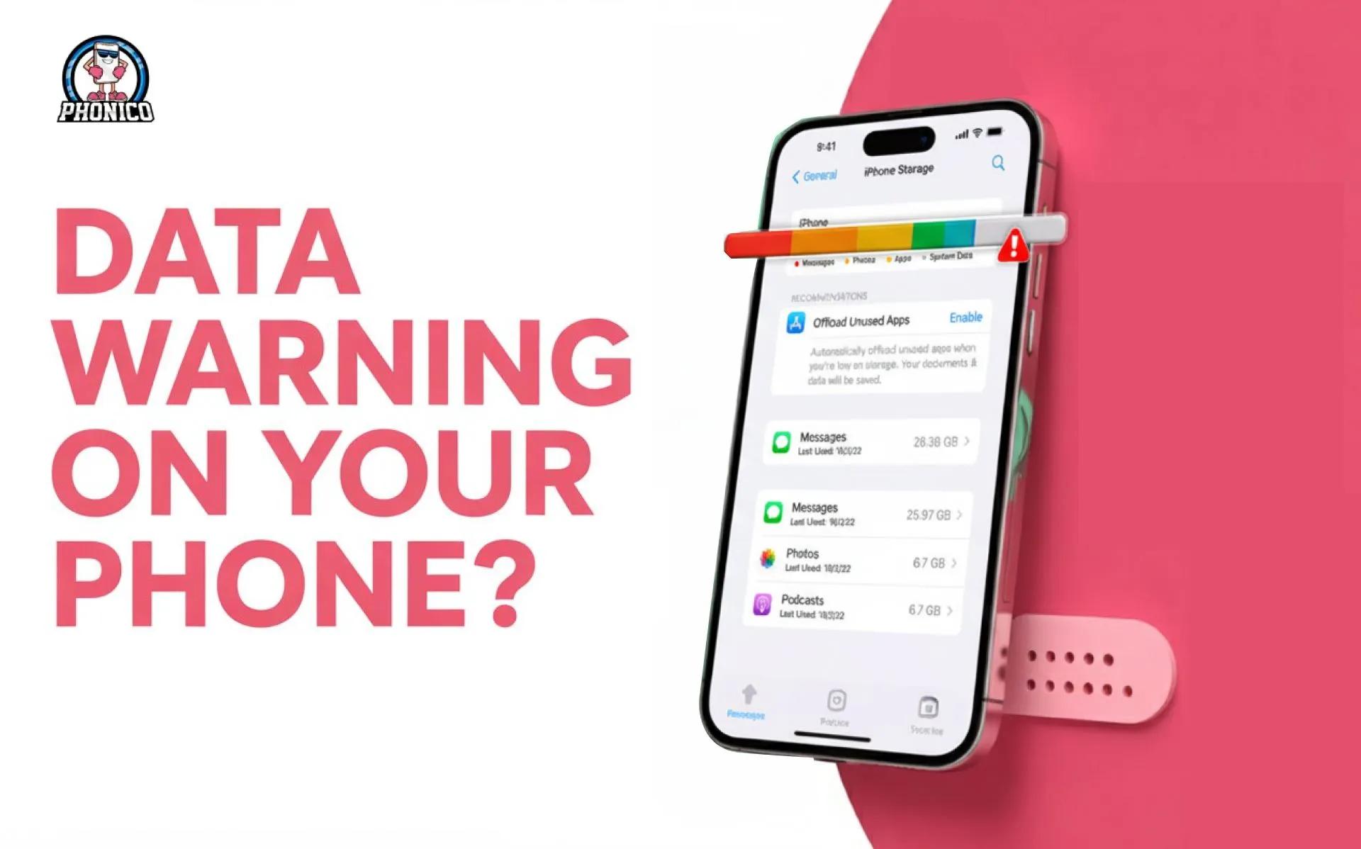 Data Warning on Your Phone? Here's What It Means