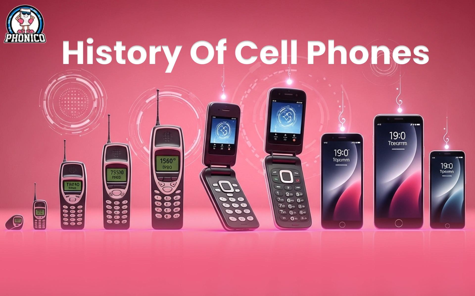 History Of Cell Phones| Brick Phone to Latest Smartphones