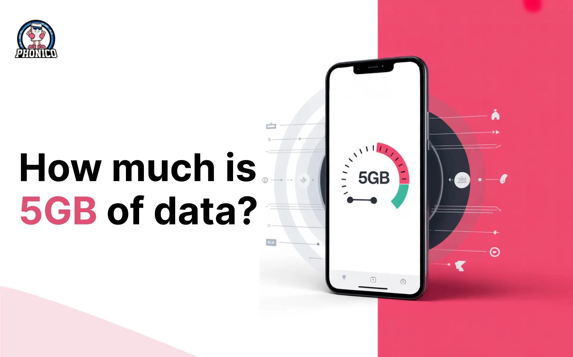 How much is 5GB of data? And how long does it last?