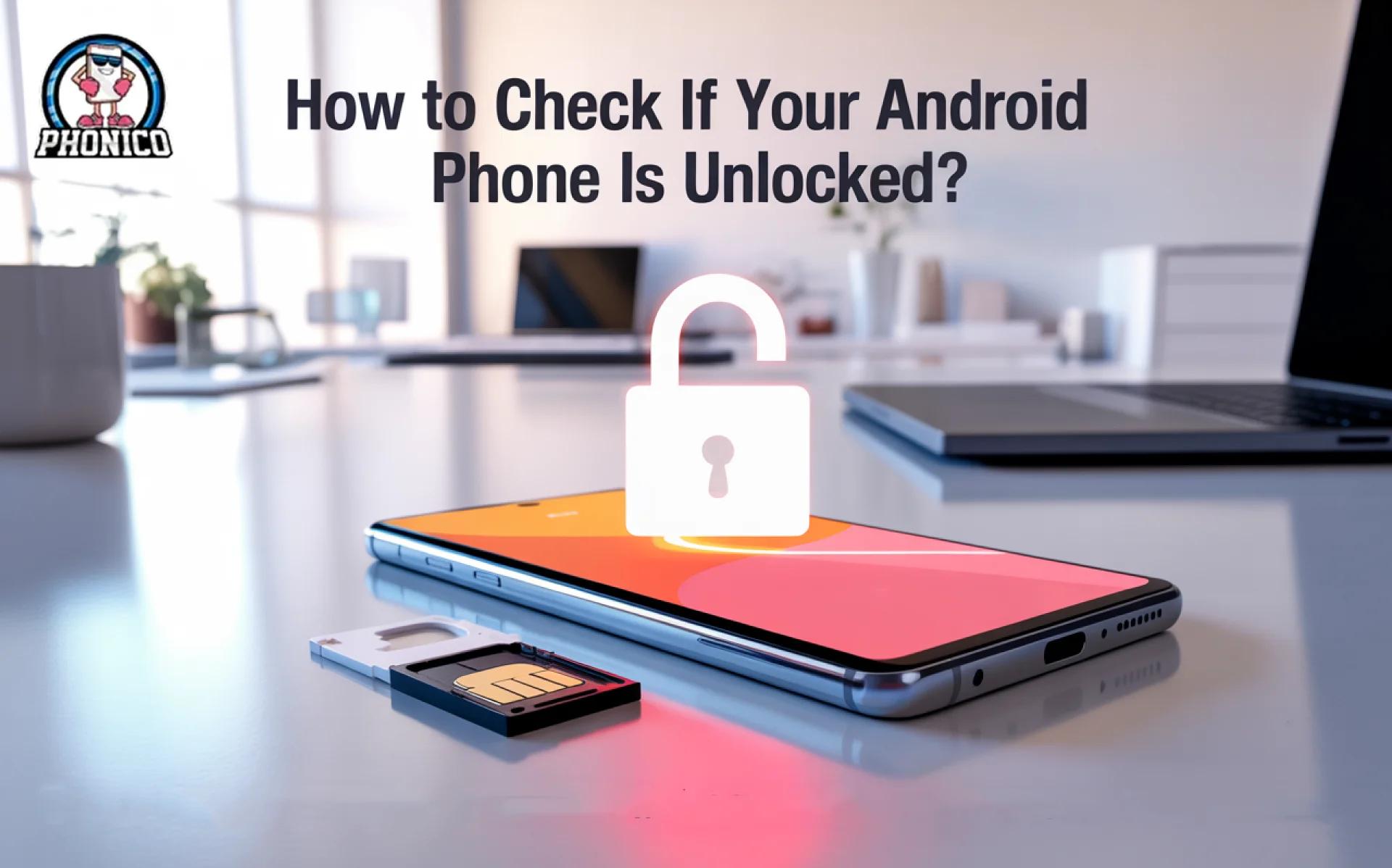 How to check if an Android phone is unlocked?