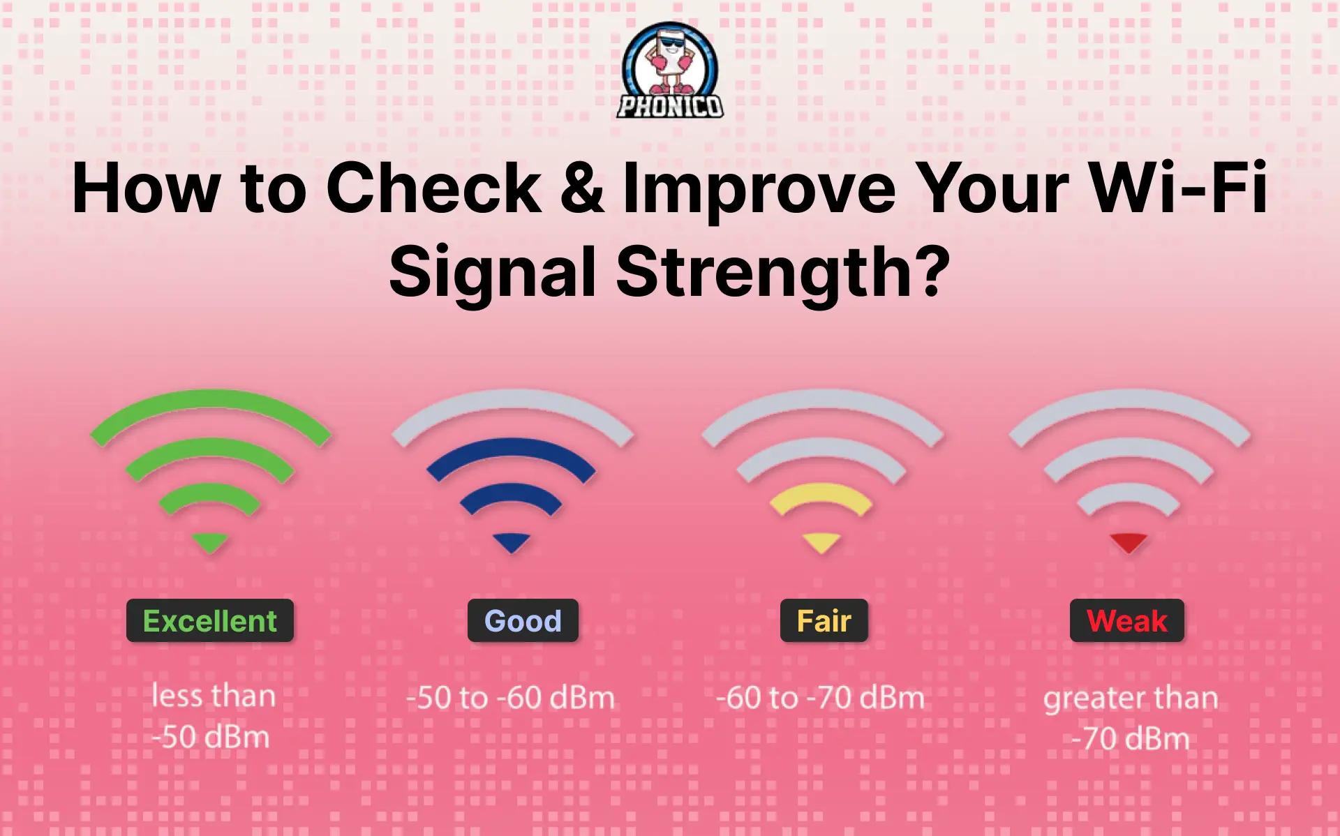 How to Check & Improve Your Wi-Fi Signal Strength?