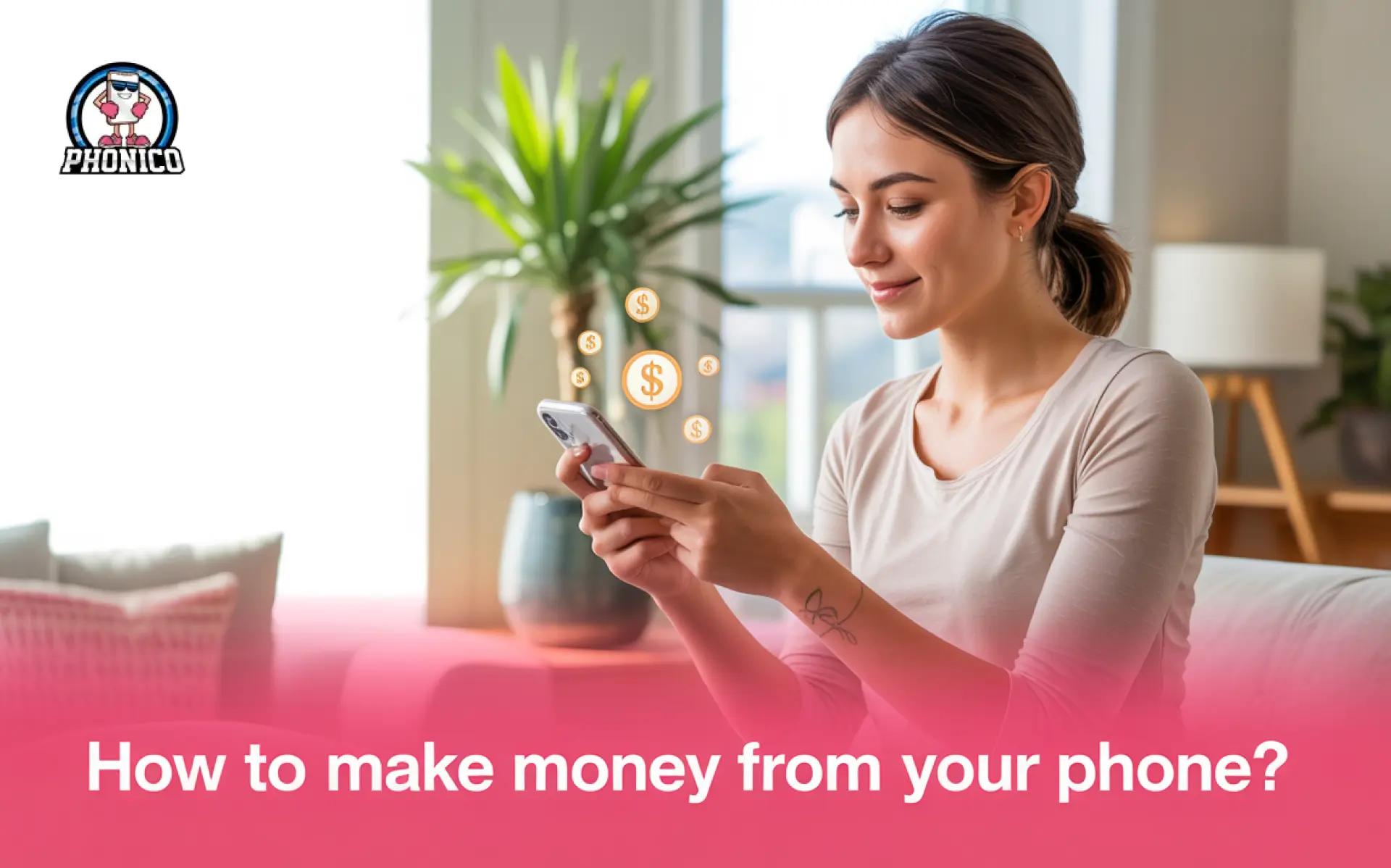 How to make money from your phone