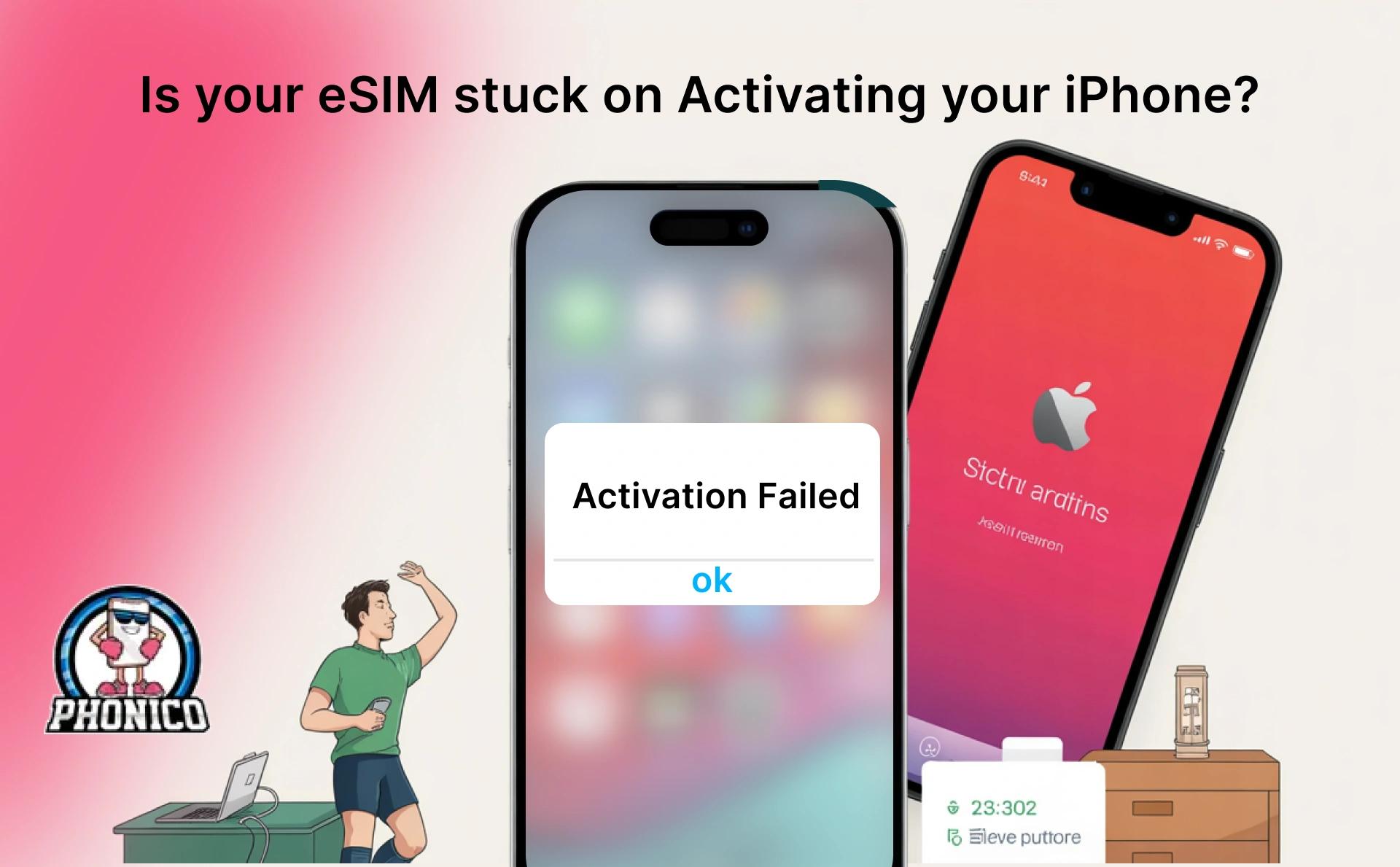 Is your eSIM stuck on Activating your iPhone?