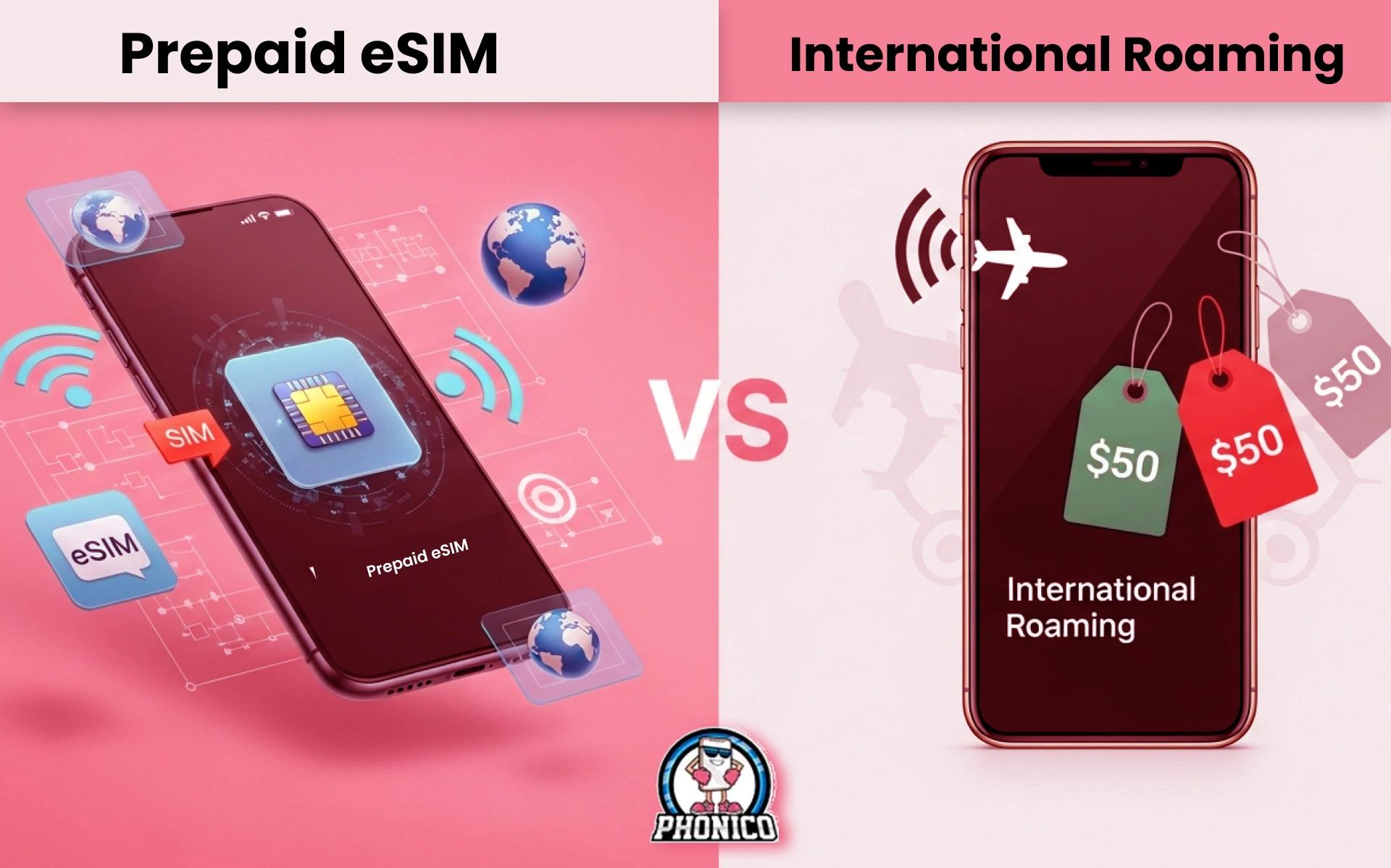 Prepaid eSIMs Vs International Roaming Plans!