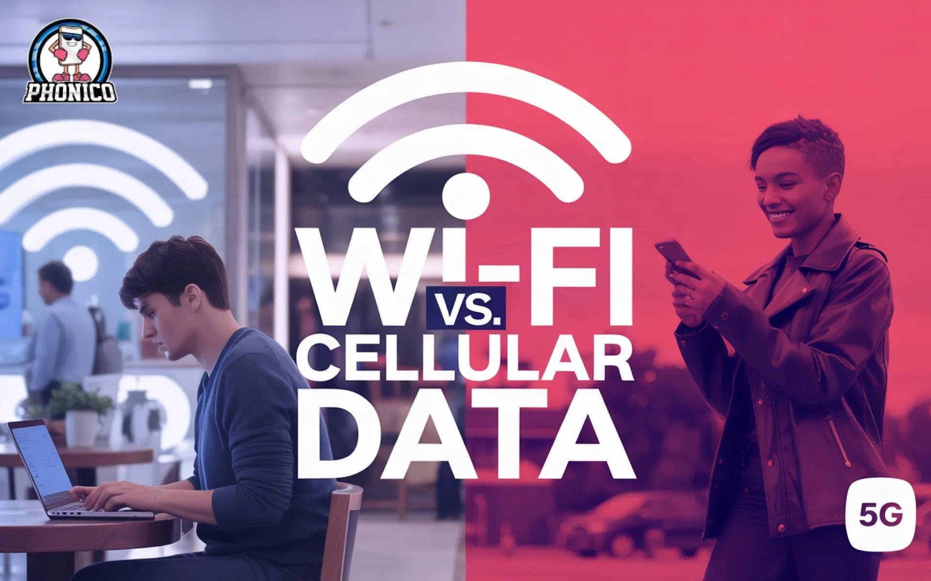 Wi-Fi vs. Cellular Data What’s the difference
