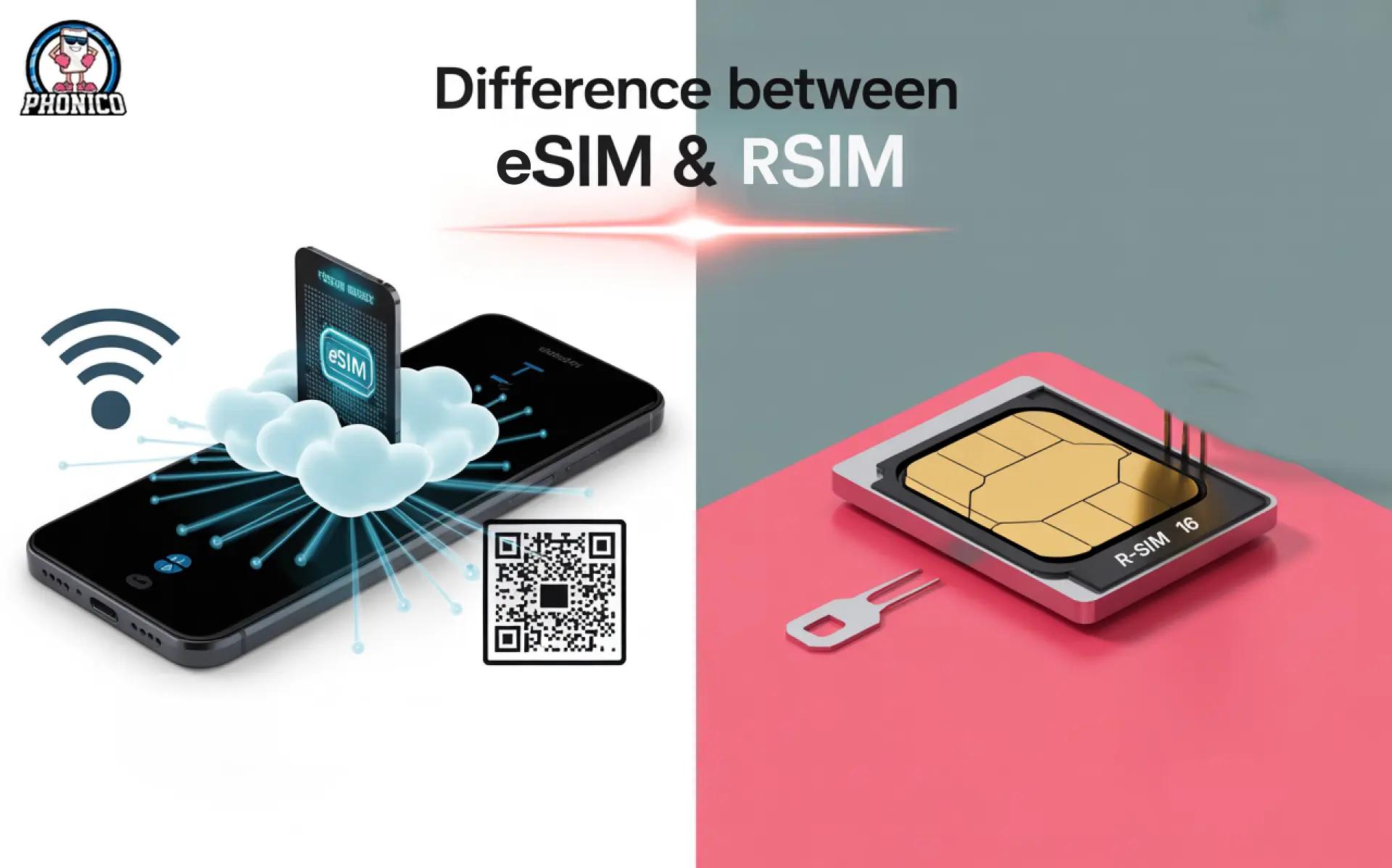 Difference Between eSIM and rSIM: A Simple Understanding!